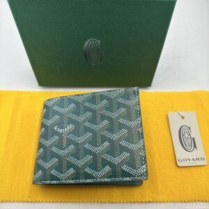 Goyard Green Victoire Bifold Wallet Authentic New With Tag & Box Paris July 2025